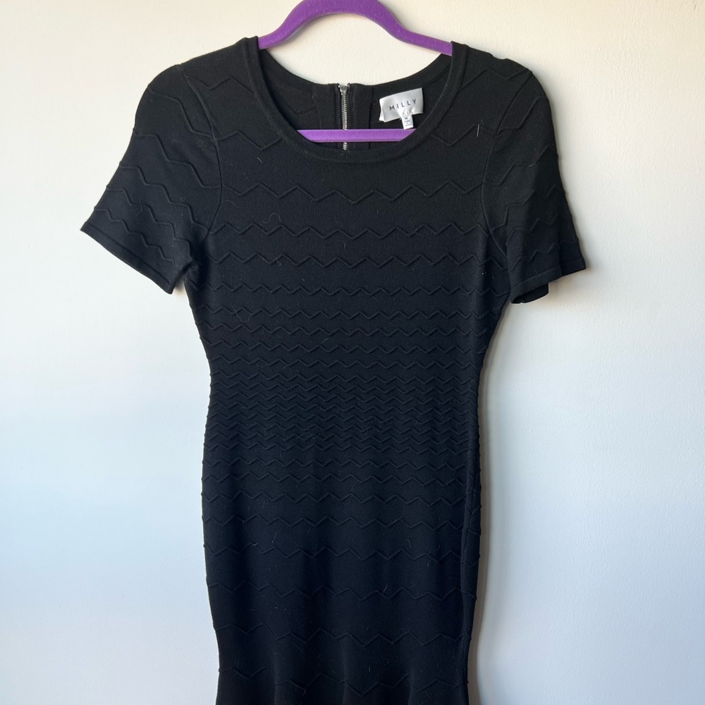Milly black dress